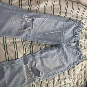 GUESS Light Blue Distressed Women Jeans
